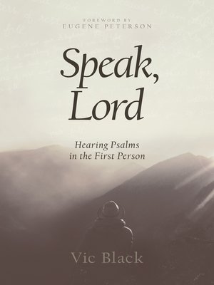 cover image of Speak, Lord